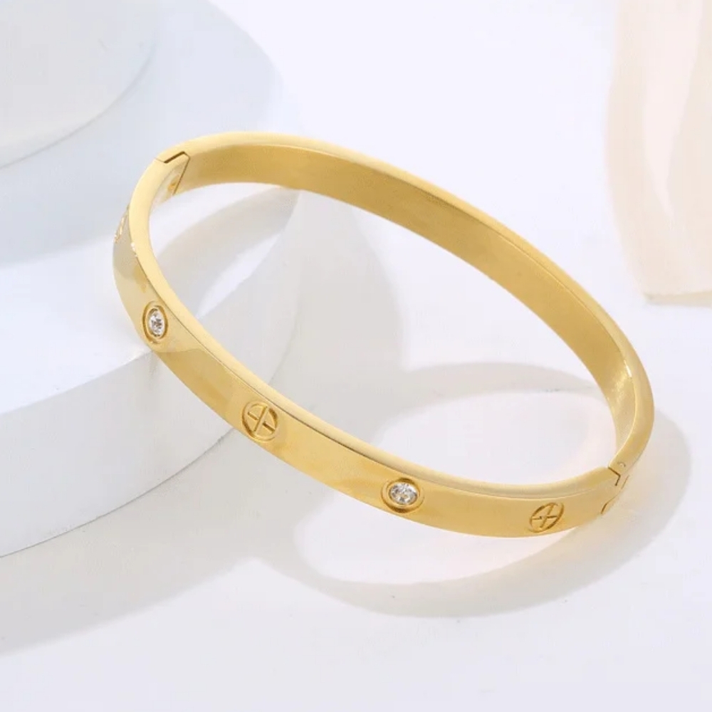 Titanium steel bracelet 19cm - Picture 3 of 7